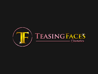 Teasing Faces Cosmetics  logo design by crazher