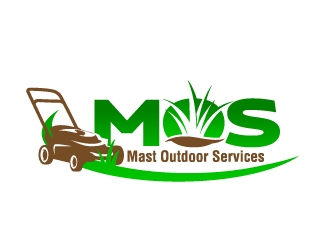 Mast Outdoor Services logo design by jaize