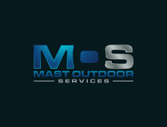 Mast Outdoor Services logo design by ndaru