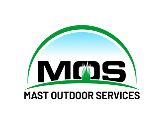 Mast Outdoor Services logo design by done