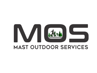 Mast Outdoor Services logo design by AisRafa
