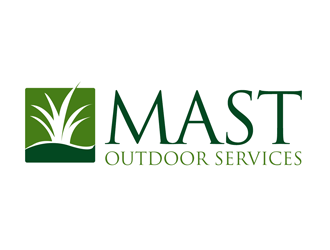 Mast Outdoor Services logo design by kunejo