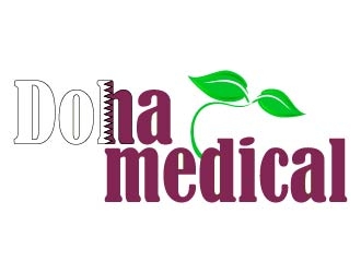 Doha medical logo design by bulatITA
