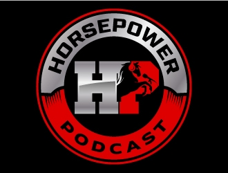 HorsePower Podcast  logo design by jaize