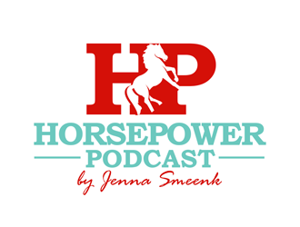 HorsePower Podcast  logo design by kunejo