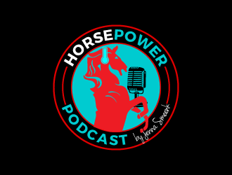 HorsePower Podcast  logo design by dchris
