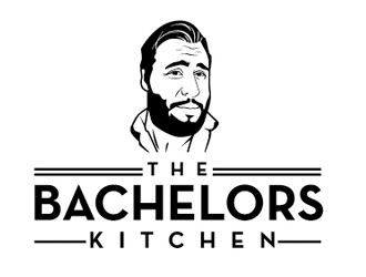 The Bachelors kitchen logo design by gogo