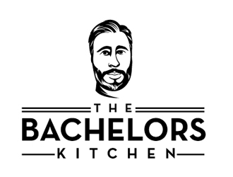 The Bachelors kitchen logo design by gogo