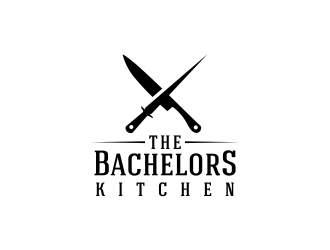The Bachelors kitchen logo design by mikael