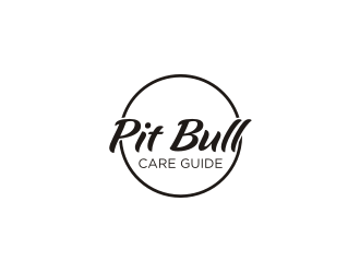Pit Bull Care Guide logo design by Zeratu