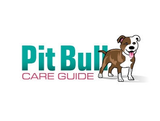 Pit Bull Care Guide logo design by pollo