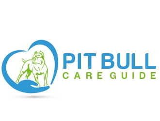 Pit Bull Care Guide logo design by samueljho