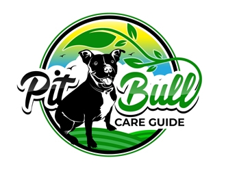 Pit Bull Care Guide logo design by DreamLogoDesign
