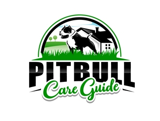 Pit Bull Care Guide logo design by DreamLogoDesign