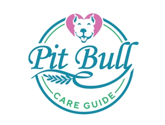 Pit Bull Care Guide logo design by Roma
