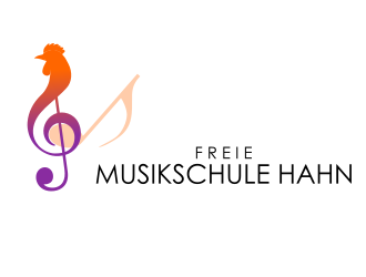 Freie Musikschule Hahn logo design by Rossee