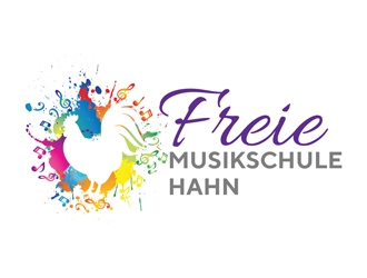 Freie Musikschule Hahn logo design by Roma