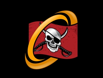 Corporate Pirate Logo logo design by DreamLogoDesign