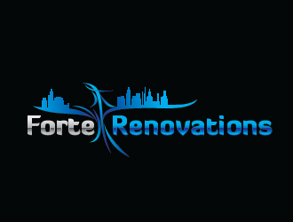Forte Renovations logo design by Bl_lue