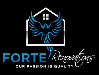 Forte Renovations logo design by Boomstudioz