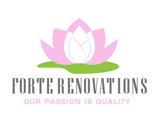 Forte Renovations logo design by frontrunner