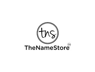 TheNameStore logo design by johana