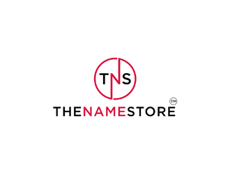 TheNameStore logo design by johana