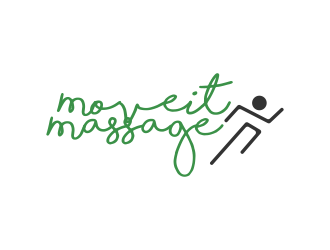 Moveit Massage logo design by BlessedArt