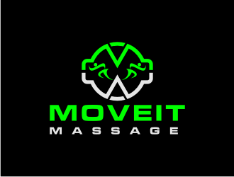 Moveit Massage logo design by bricton