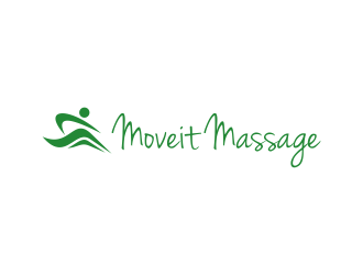 Moveit Massage logo design by ammad