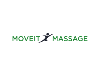 Moveit Massage logo design by ammad