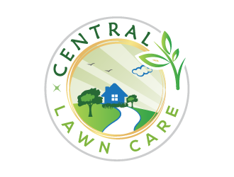 Central Lawn Care logo design by Muhammad_Abbas