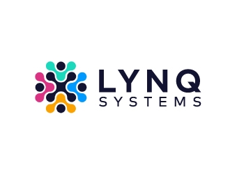 Lynq Systems logo design by nehel