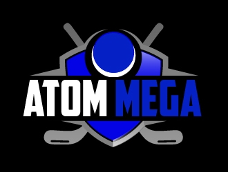 ATOM MEGA logo design by ElonStark
