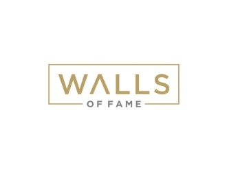 Walls Of Fame logo design by Artomoro