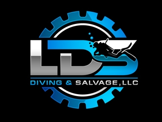 Lentz Diving & Salvage, LLC  logo design by DreamLogoDesign