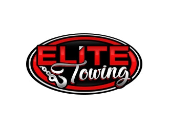 ELITE Towing logo design by Benok