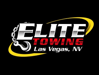 ELITE Towing logo design by Sorjen