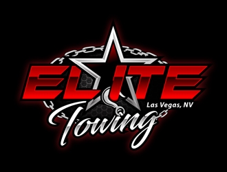 ELITE Towing logo design by DreamLogoDesign