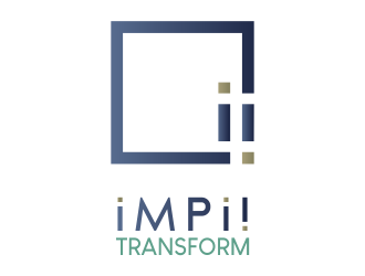 impi! Transform and impi! Community logo design by andriandesain
