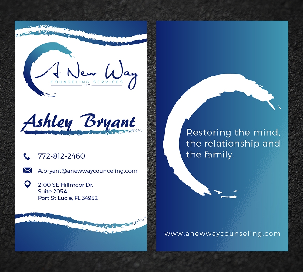 A New Way Counseling Services logo design by Gelotine
