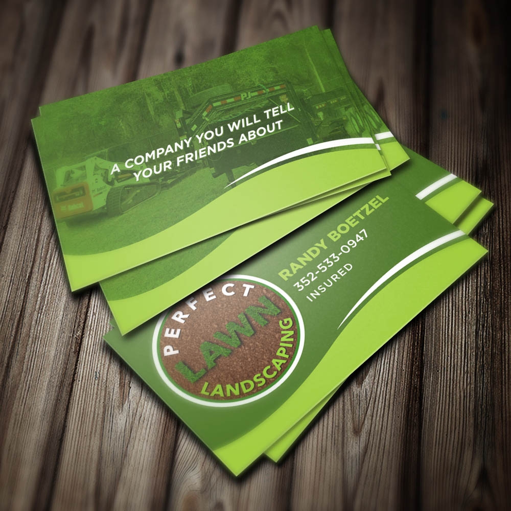 Perfect Lawn  logo design by scriotx