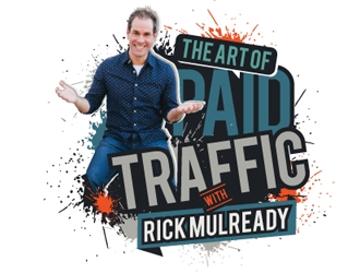 The Art of Paid Traffic with Rick Mulready logo design by gogo