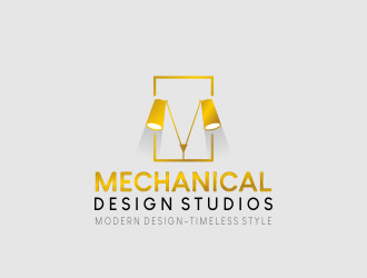 Mechanical Design Studios logo design by andriandesain