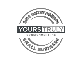 Yours Truly Consignment, Inc. logo design by ammad