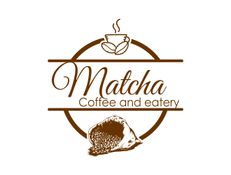 Matcha | Coffee and eatery  logo design by ROSHTEIN