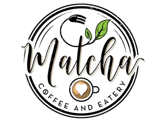 Matcha | Coffee and eatery  logo design by gogo
