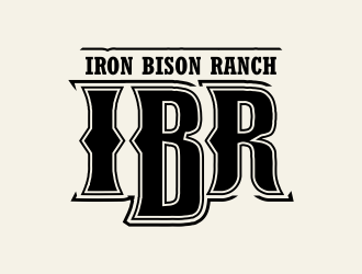 Iron Bison Ranch logo design by MCXL