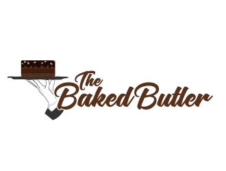 The Baked Butler logo design by ElonStark