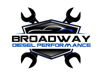broadway diesel performance logo design by ElonStark
